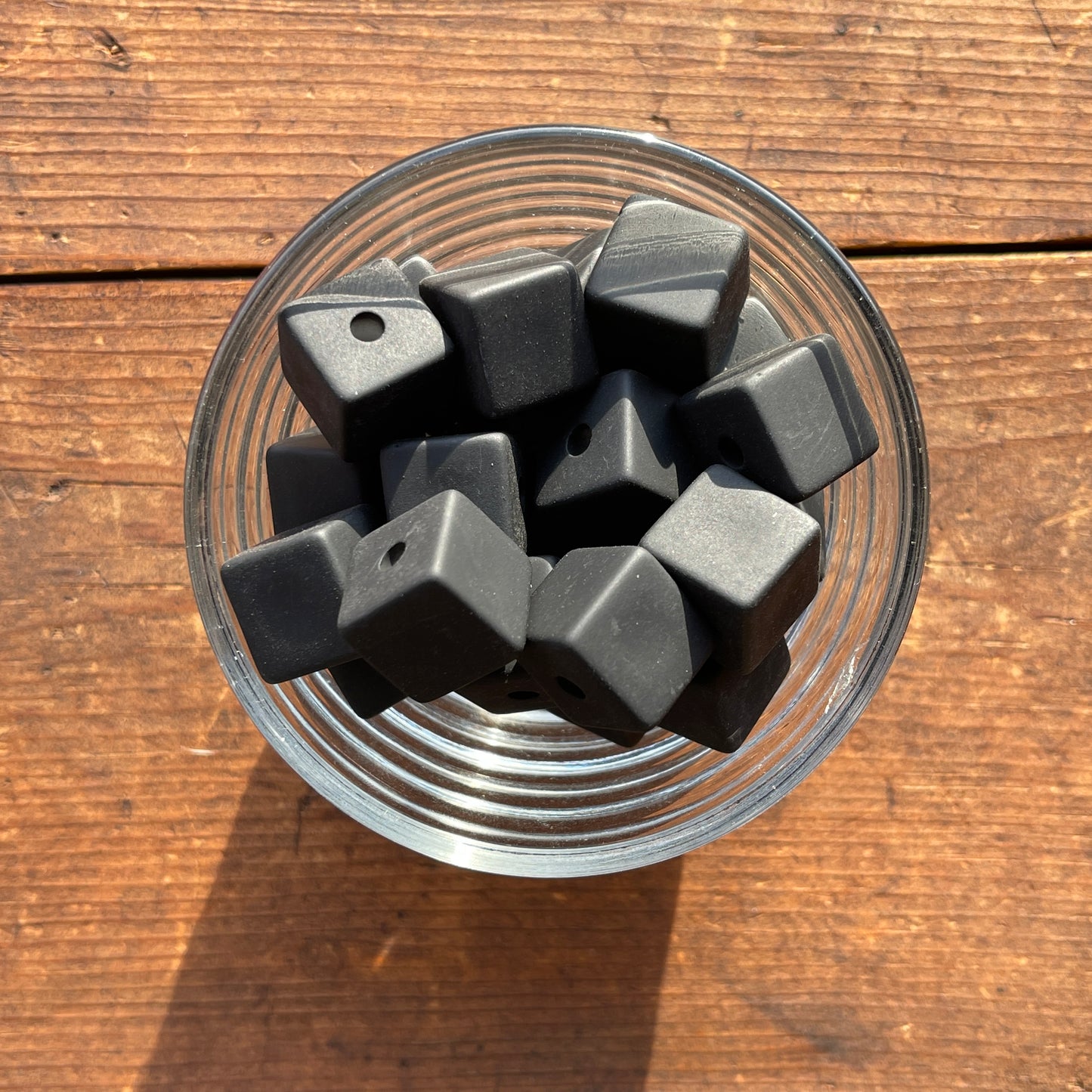 16mm Black Matte Cubes for Pen