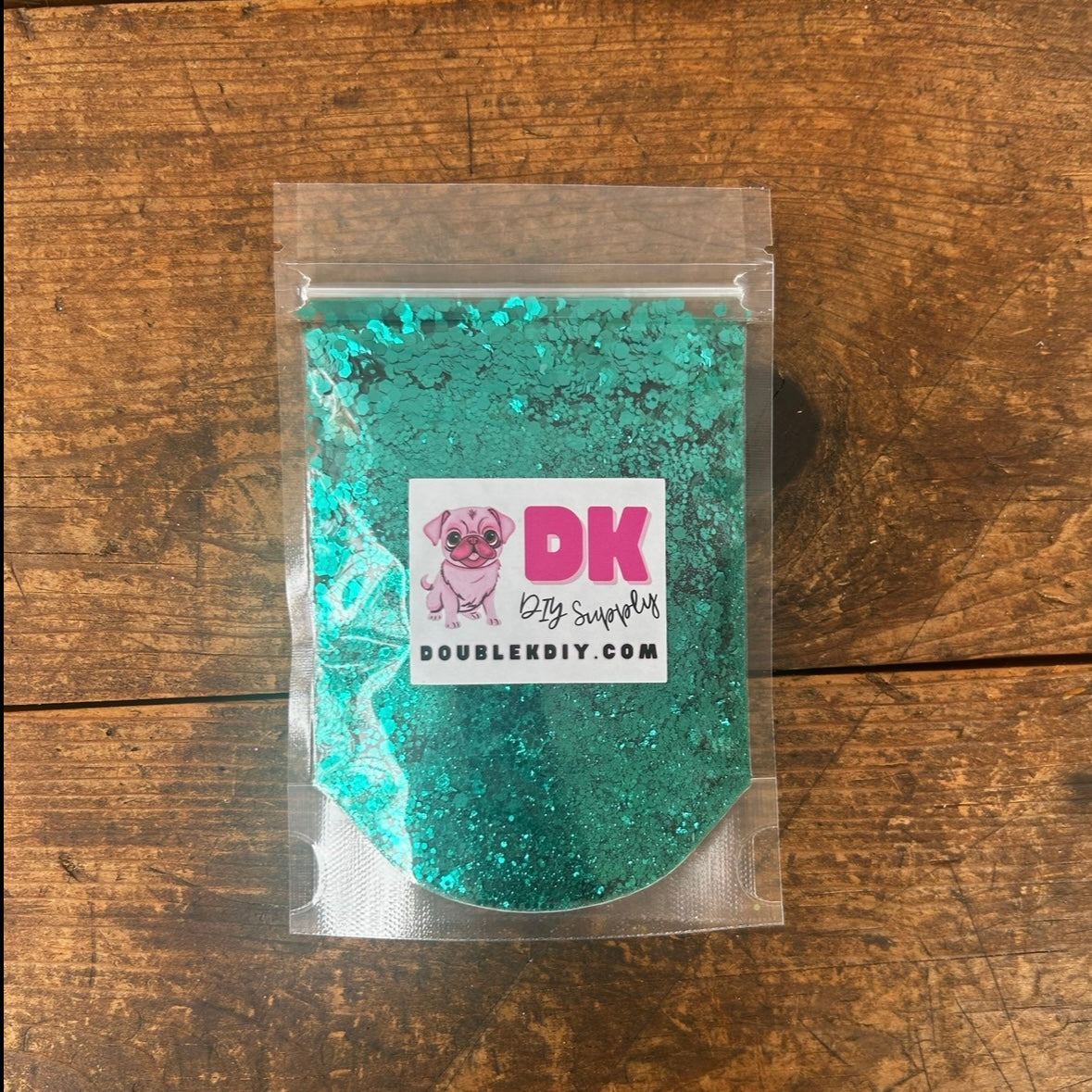 Teal Chunky Mix Glitter