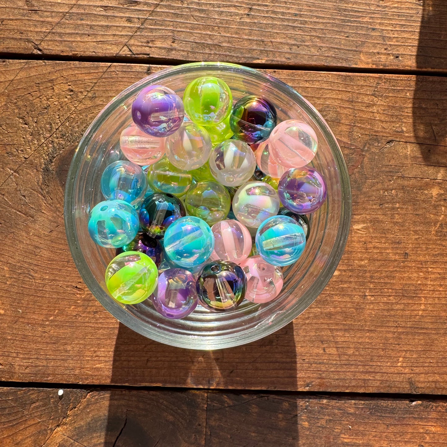 16mm Clear Circus Acrylic Bead for Pen