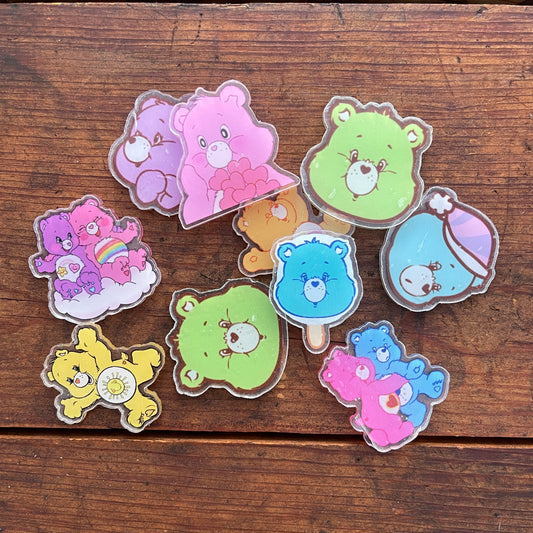 Carebear Acrylics - 4cm