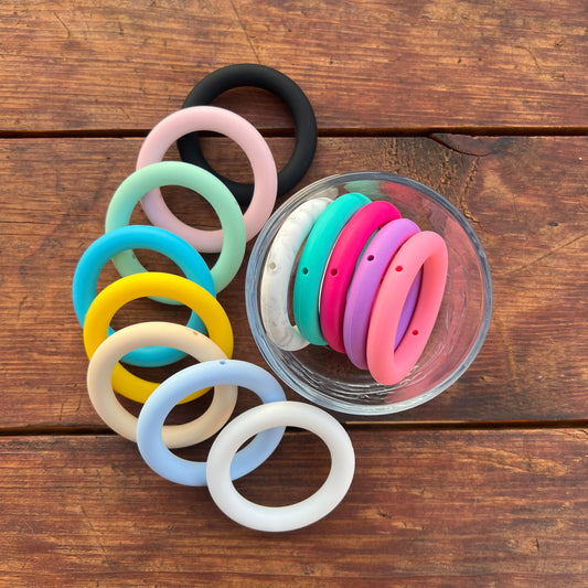 Silicone Ring for Car Charms & Keychains