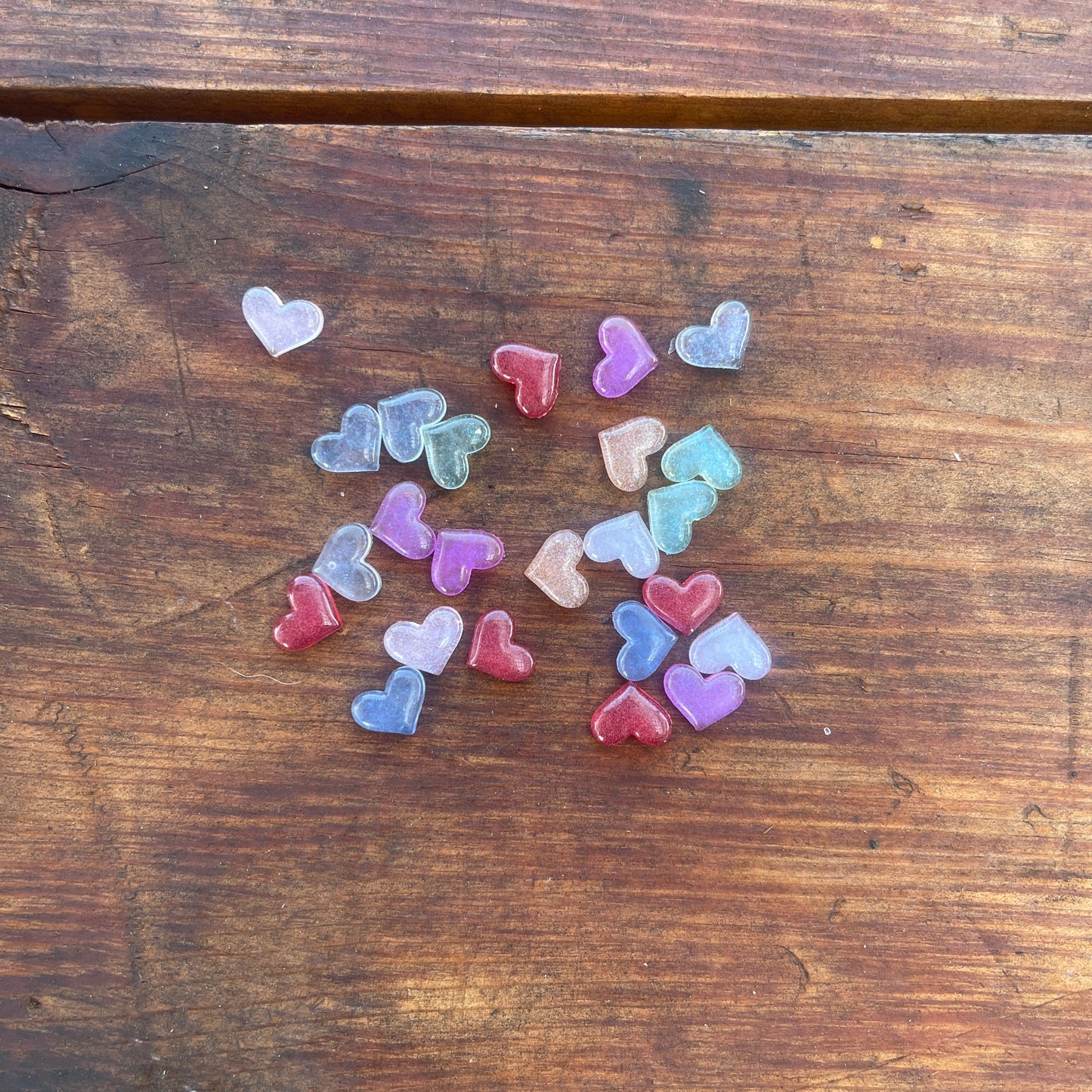 Hearts Nail Charm Mix